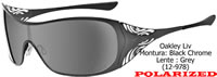 Oakley Liv Black Chrome_Grey Polarized (12-978)